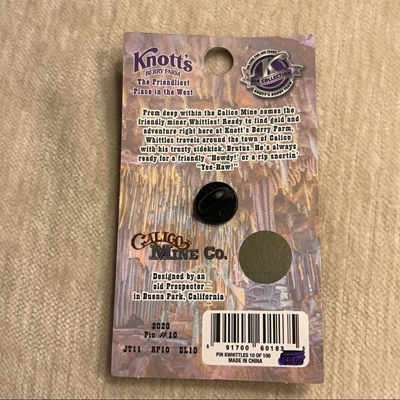Knotts Berry Farm Pin 10 Calico Mine Limited For Park 100th - Picture 2 of 3